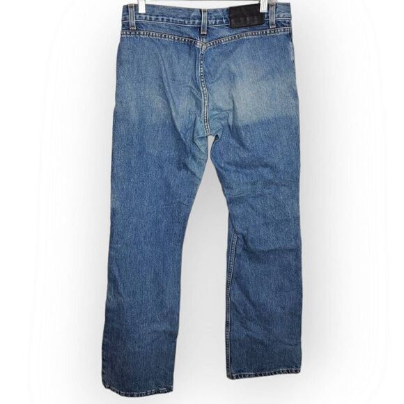 Express Jeans Vintage Y2K Women's Bikini Low Rise Flare Jeans size 7/8 Regular - Picture 4 of 7